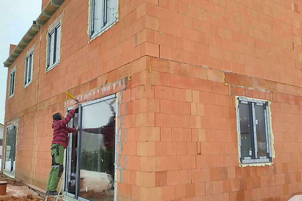 Začátek stavby SH Vily Horoušánky