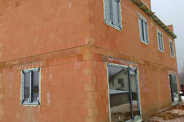Začátek stavby SH Vily Horoušánky